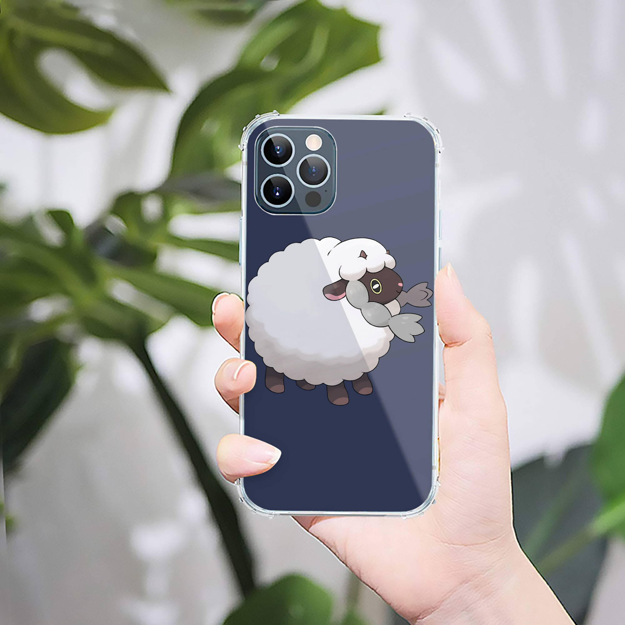 （画像用） ポケットモンスター Pokémon 【iPhone 12シリーズ対応】透明スマホケース（クリアソフトケース）